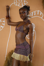 Ìtàn skirt - Plum (pre-order)