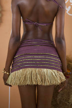 Ìtàn skirt - Plum (pre-order)